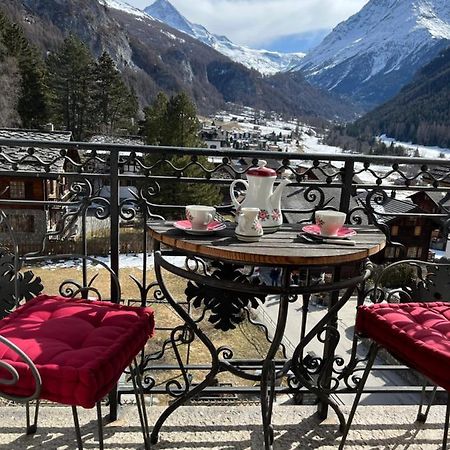 Heida, Studio Ensoleille Au Village Avec Magnifique Vue Sur La Dent-Blanche Evolène Dış mekan fotoğraf